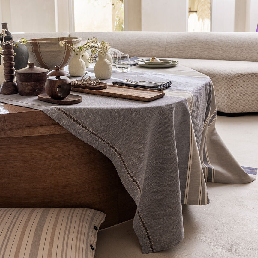 Tovaglia Dune Cotone, Lino, , hi-res image number 0