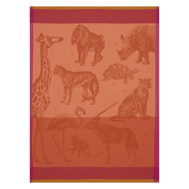 Strofinaccio Safari Fauve 60x80 100% cotone, , hi-res image number 0