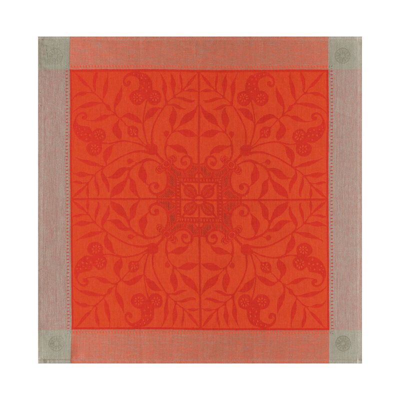 Tovagliolo Venezia Cornaline 58x58 100% lino, , hi-res image number 1