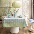 Tovaglia Wagara Céladon 150x150 100% cotone, , hi-res image number 1