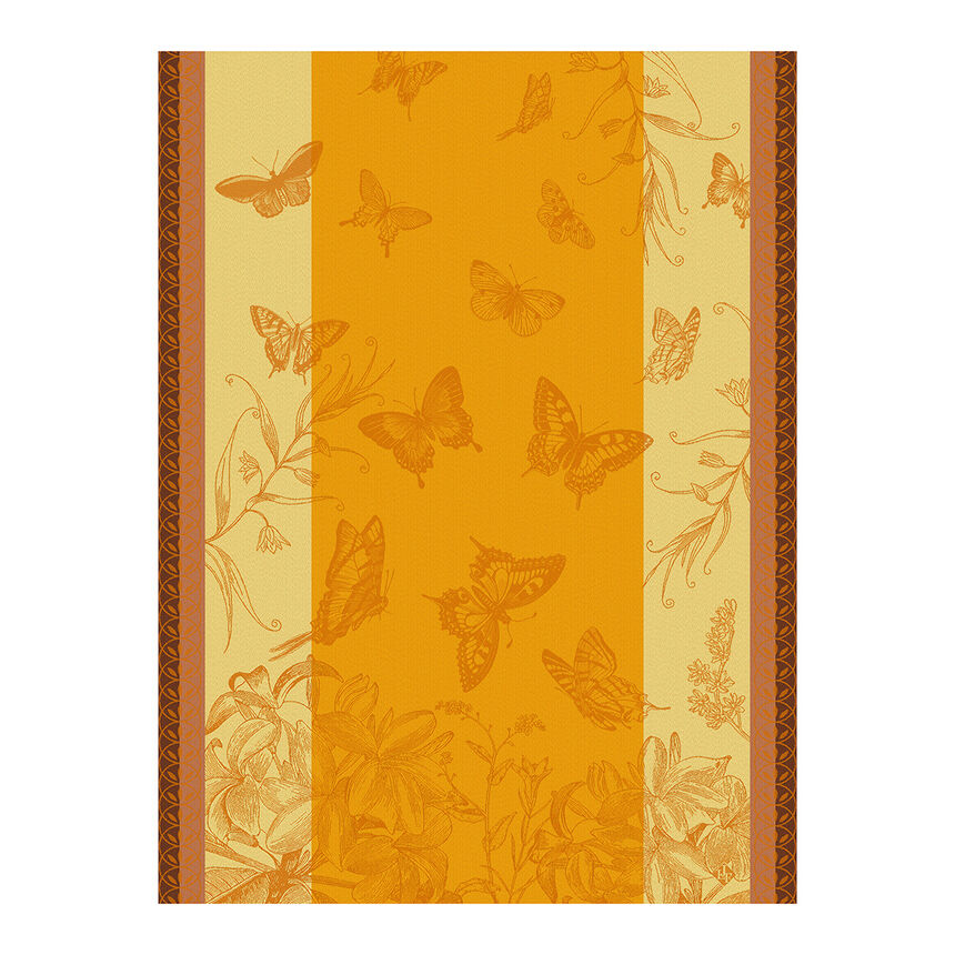 Strofinaccio Jardin des papillons Lantana 60x80 100% cotone, , hi-res image number 0