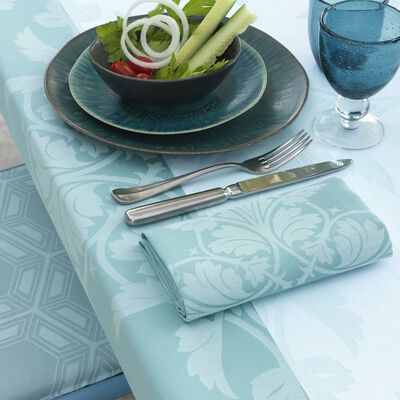 Cuscino per sedie Syracuse Aqua 40x40 acrilico