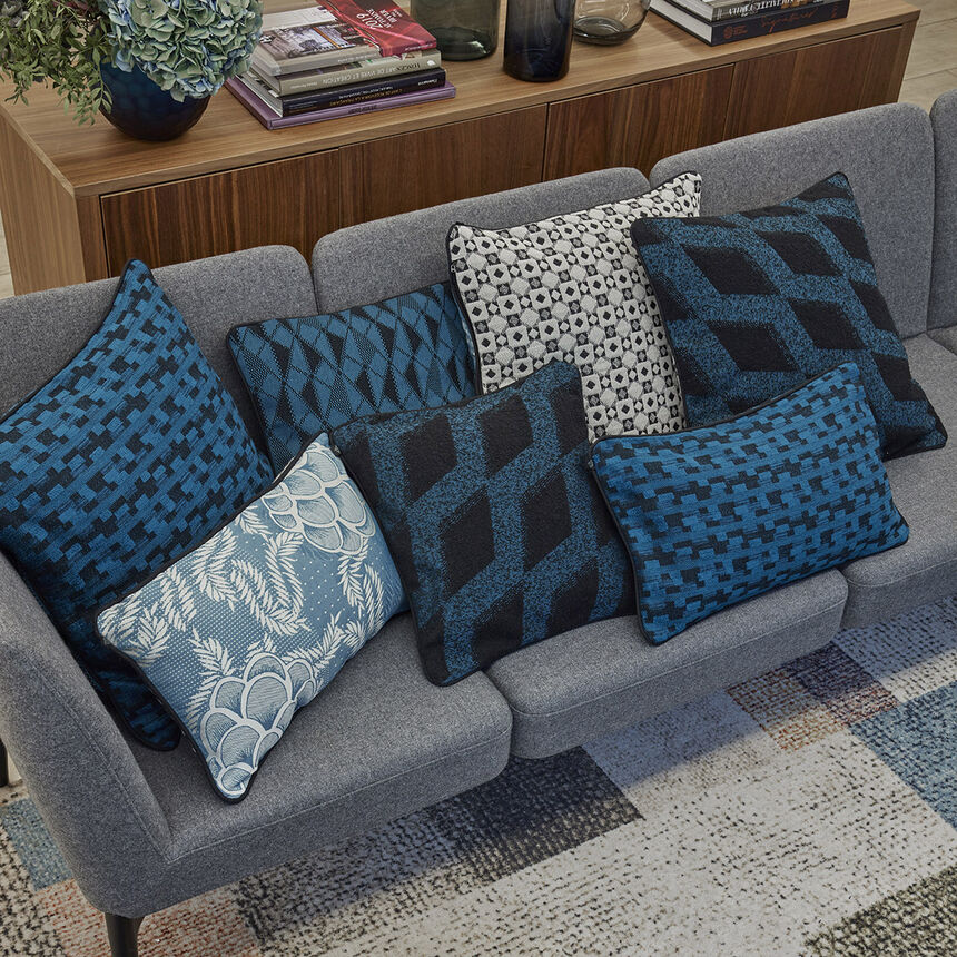 Fodera cuscino Echo Lagon 40x40 93% Cottone/ 6% Poliestere/ 1% Poliammide, , hi-res image number 3