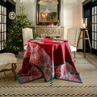 Tovaglia Lumières d'étoiles  Rubis 175x175 100% cotone, , hi-res image number 1