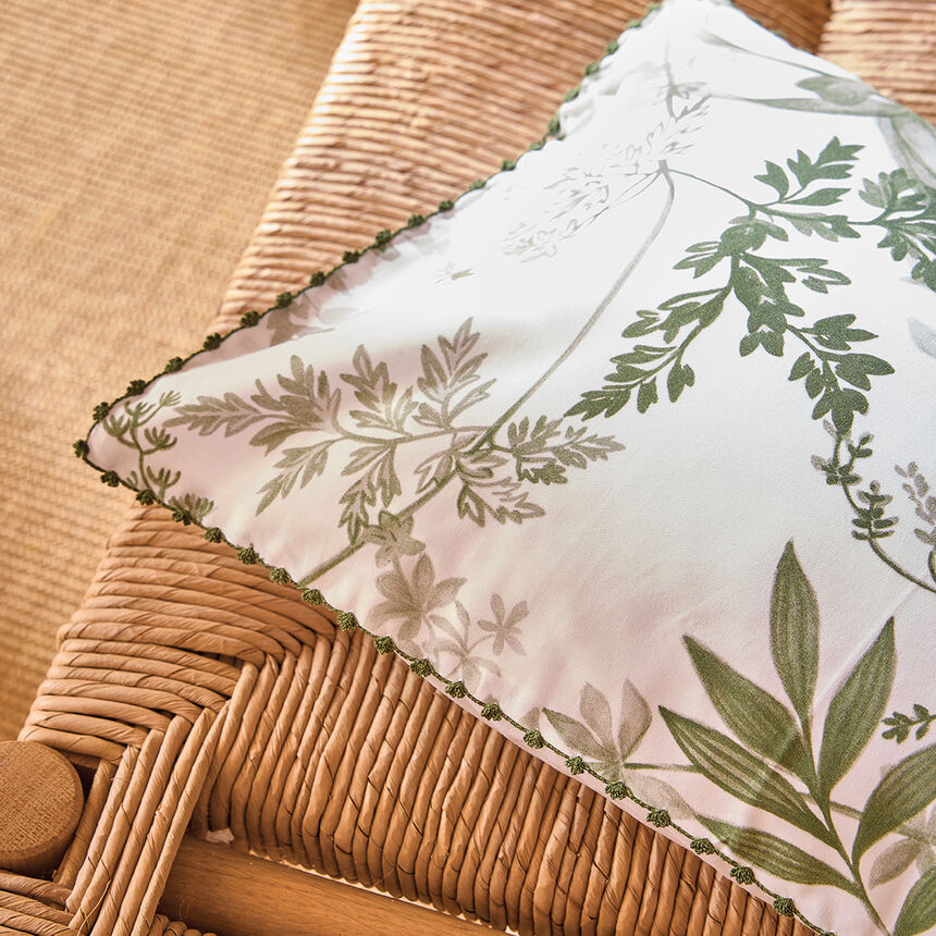 Federa decorativa Jardin d'Eden Lierre 30X41 100% cotone, , hi-res image number 5