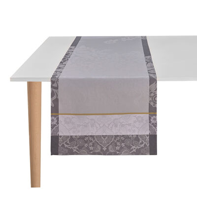 Striscia da tavola Voyage Iconique Zinc 50x150 100% cotone