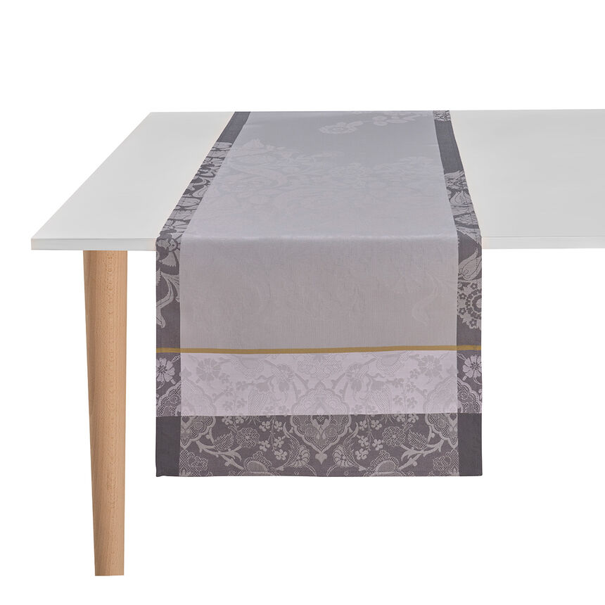 Striscia da tavola Voyage Iconique Zinc 50x150 100% cotone, , hi-res image number 1