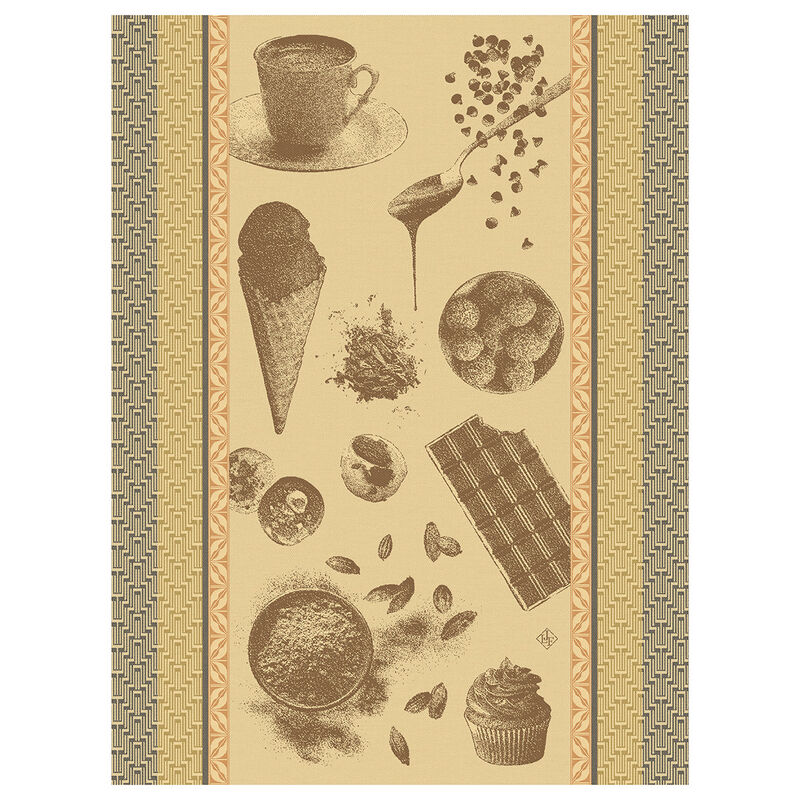Strofinaccio Chocolats - Recettes Cacao 60x80 100% cotone, , hi-res image number 0