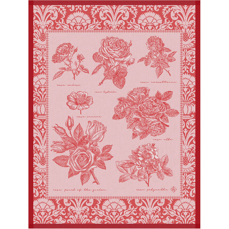 Strofinaccio Jardin des roses Baiser 60x80 100% cotone, , hi-res image number 0