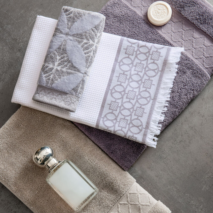 Ospite Caresse Lin 30x50 100% cotone, , hi-res image number 0