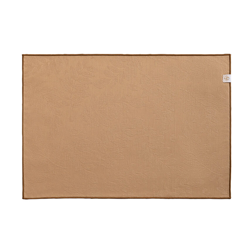 Tovaglietta spalmato Vegetal mood avec surjet bourdon Bolet 46x32 100% cotone, , hi-res image number 1
