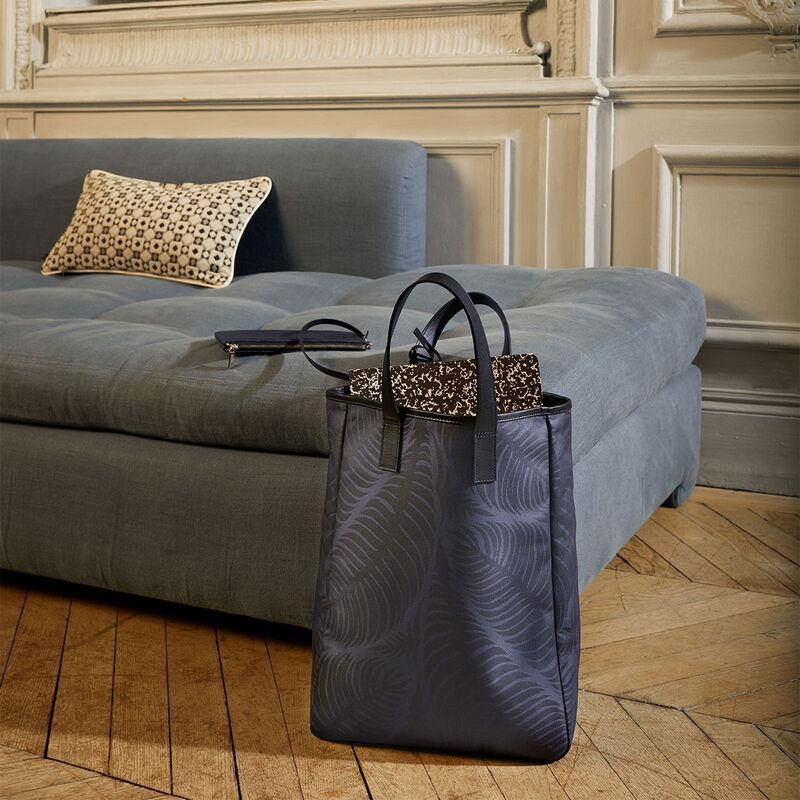 Borsa da portare a mano Palme Bleu, , hi-res image number 4