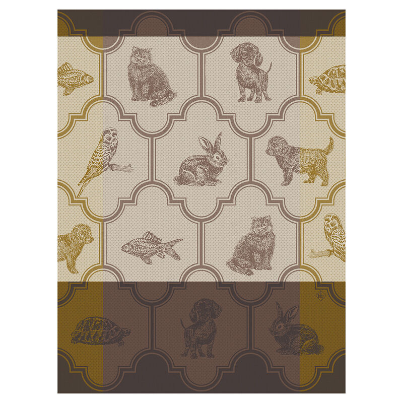 Strofinaccio Nos Acolytes Tortue 60x80 100% cotone, , hi-res image number 0