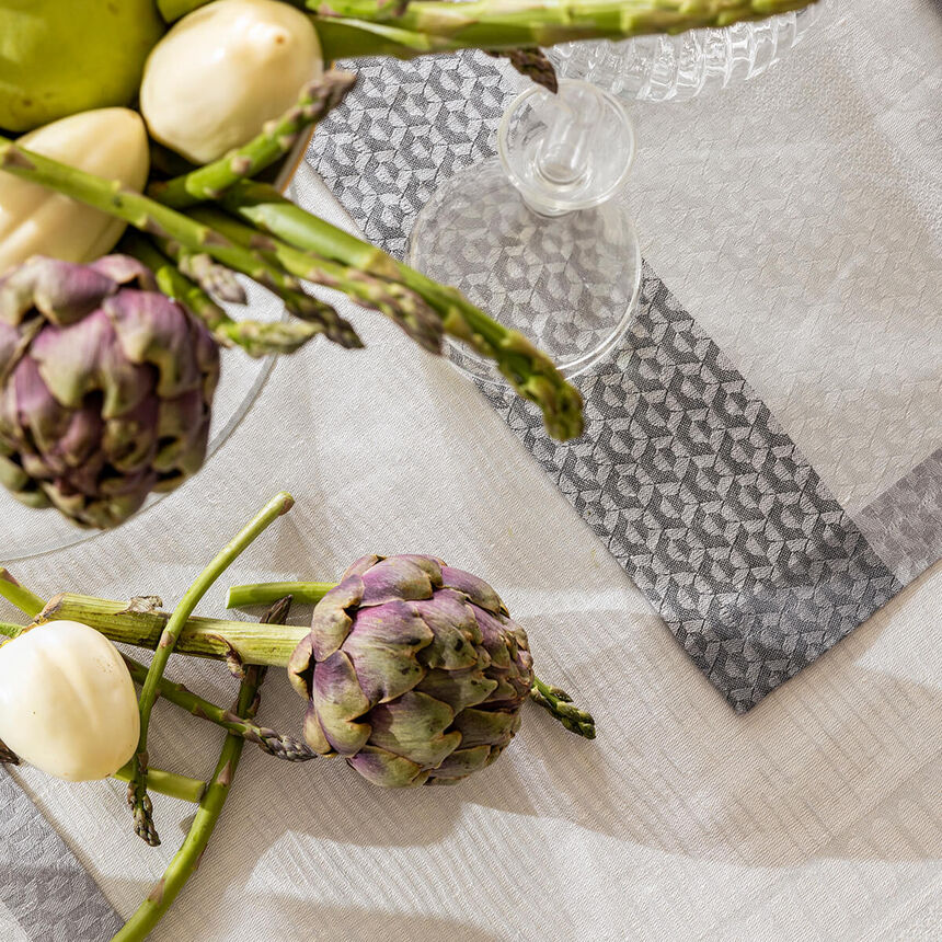 Tovaglietta &Eacute;vasion C&eacute;leste Carrare 50x36 100% lino, , hi-res image number 2