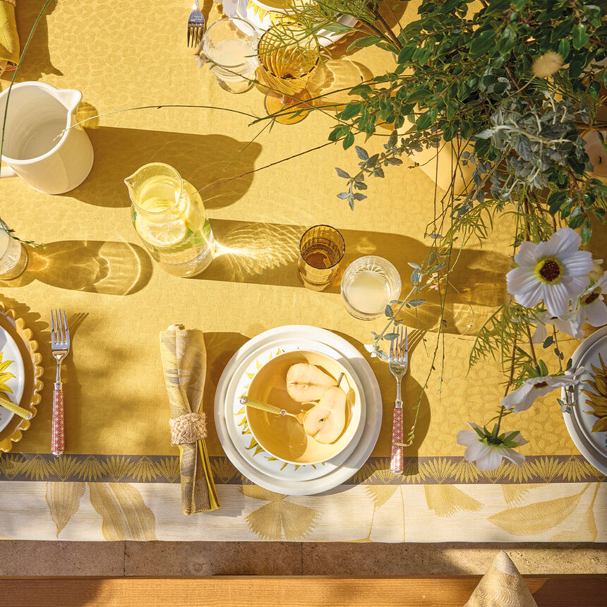 Tovaglia Sinhar&acirc;ja Fauve 175x175 100% cotone, , hi-res image number 5