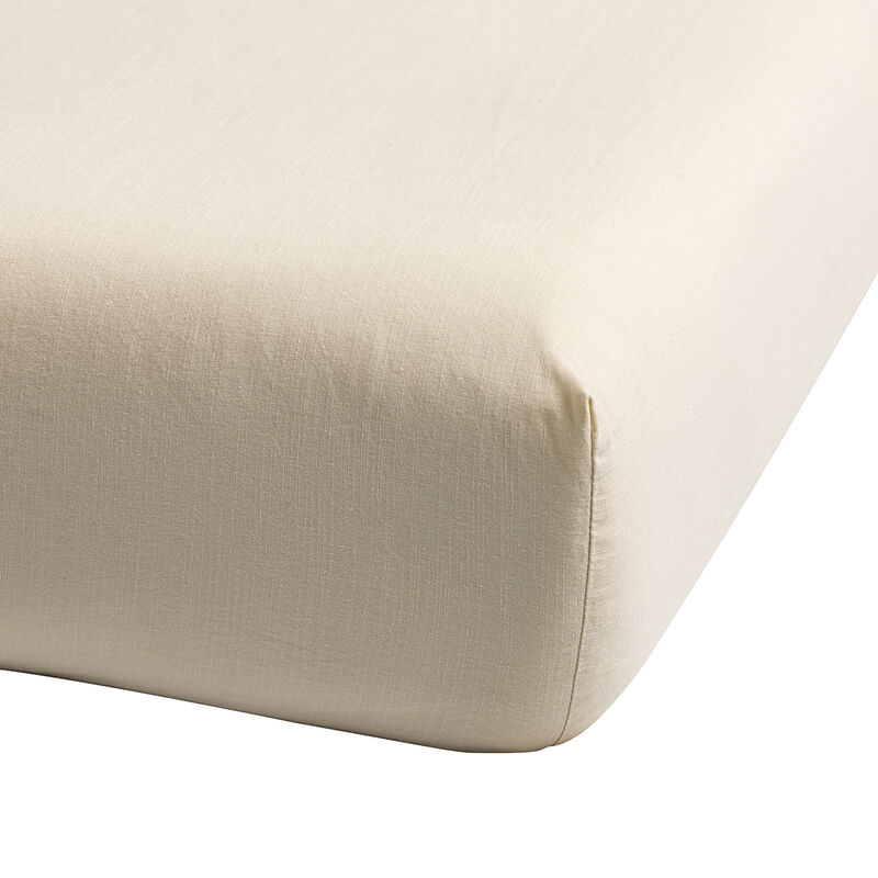 Lenzuolo Eclat Amande 90X200X35 100% cotone, , hi-res