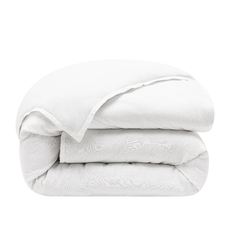 Copripiumini Nuances Blanc 140X200 50% cotone - 50% lino, , hi-res