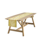 Striscia da tavola &Agrave; l'orangerie Mimosa 50x150 100% lino, , hi-res image number 2