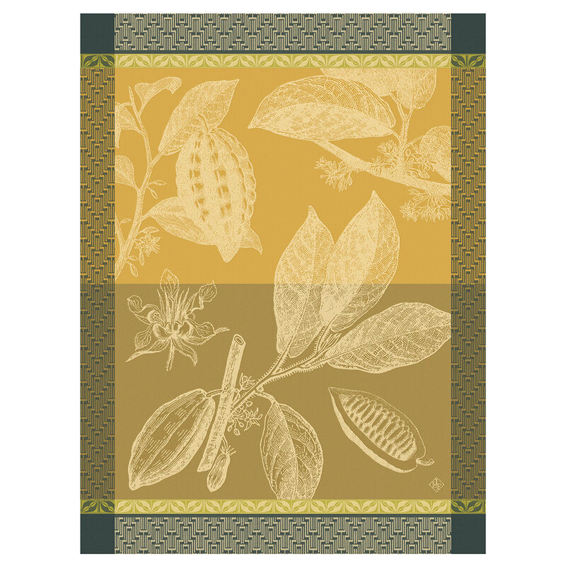 Strofinaccio Chocolats - Fève Dulcey 60x80 100% cotone, , hi-res image number 0