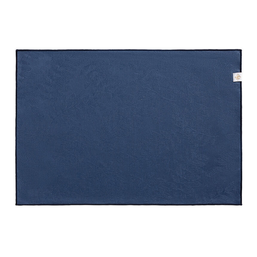 Tovaglietta spalmato Vegetal mood avec surjet bourdon Myrtille 46x32 100% cotone, , hi-res image number 0