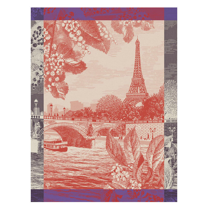 Strofinaccio Paris sur seine Pigalle 60x80 100% cotone, , hi-res image number 0