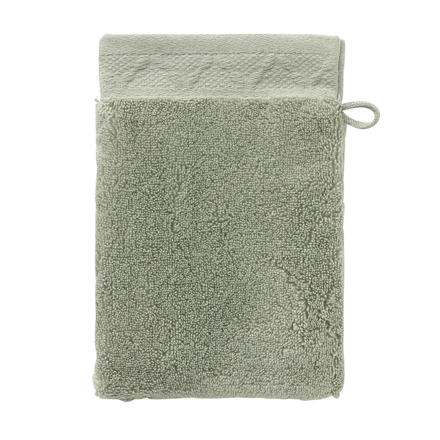 Guanto da toilette Caresse Tilleul 15x22 100% cotone, , hi-res image number 0