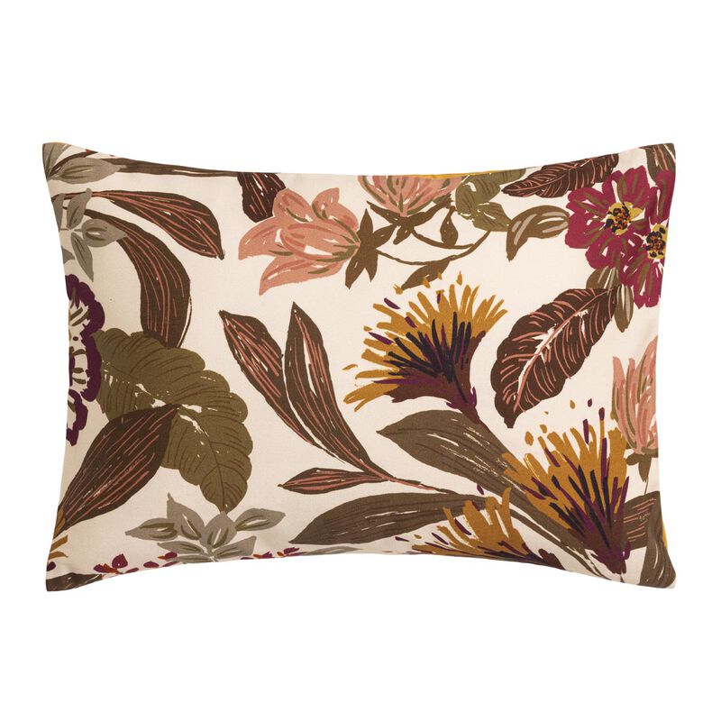 Federa decorativa Panache de fleurs Miel 30X41 100% cotone, , hi-res image number 1