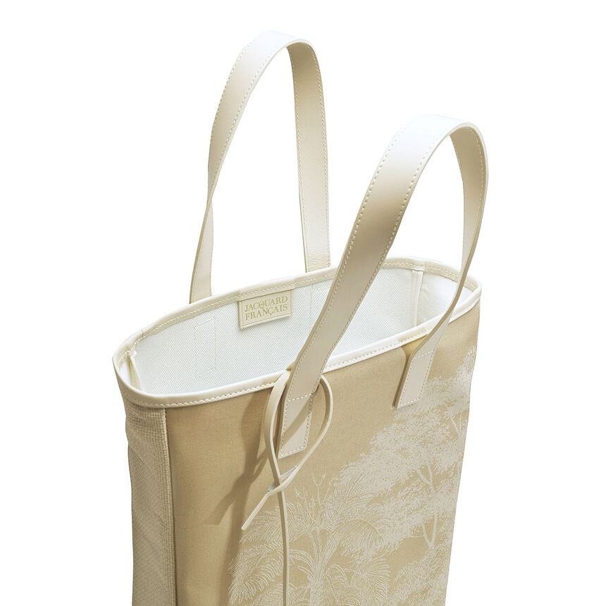 Borsa da portare a mano Paysage Brun  100% cotone, rivestimento acrilico. Rivestimento&nbsp;: Pelle di vacchetta, , hi-res image number 2