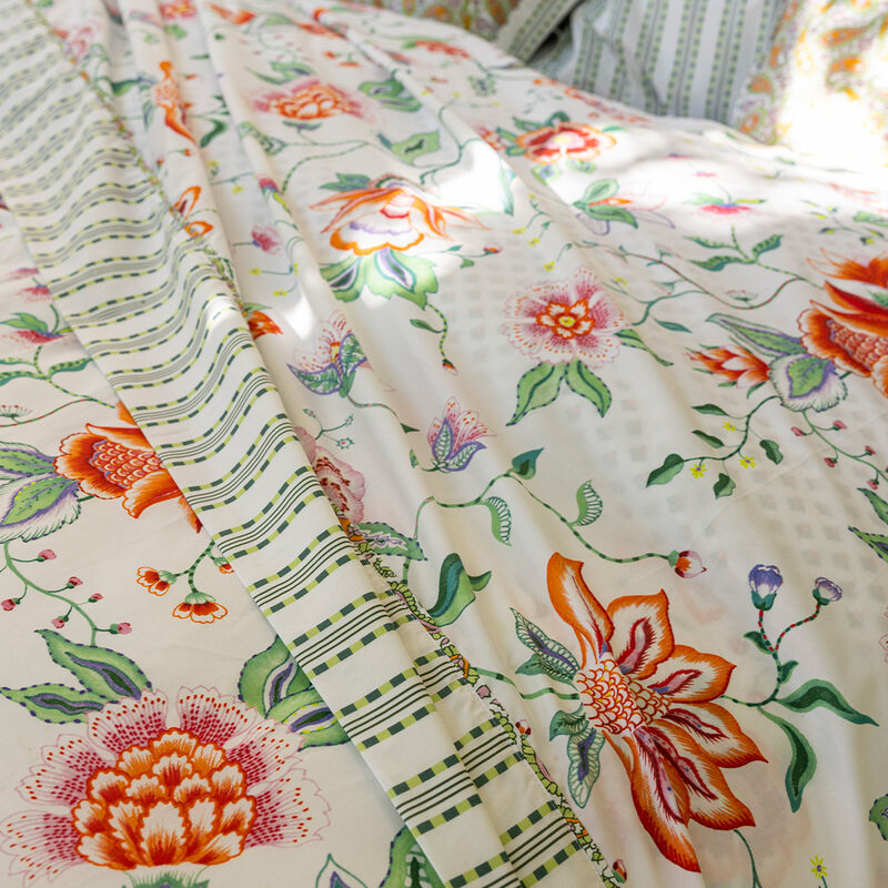 Lenzuola piatte &Eacute;t&eacute; Indien Cotone, , hi-res image number 1