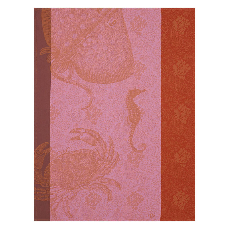 Strofinaccio Fonds marins crabe Anemone 60x80 100% cotone, , hi-res image number 0