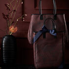 Borsa da portare a mano Pivoine Bordeaux, , hi-res image number 0