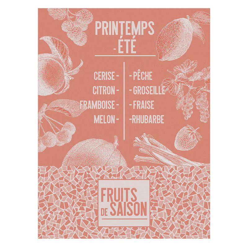 Strofinaccio De Saison Fruits Abricot 60x80 100% cotone, , hi-res image number 0