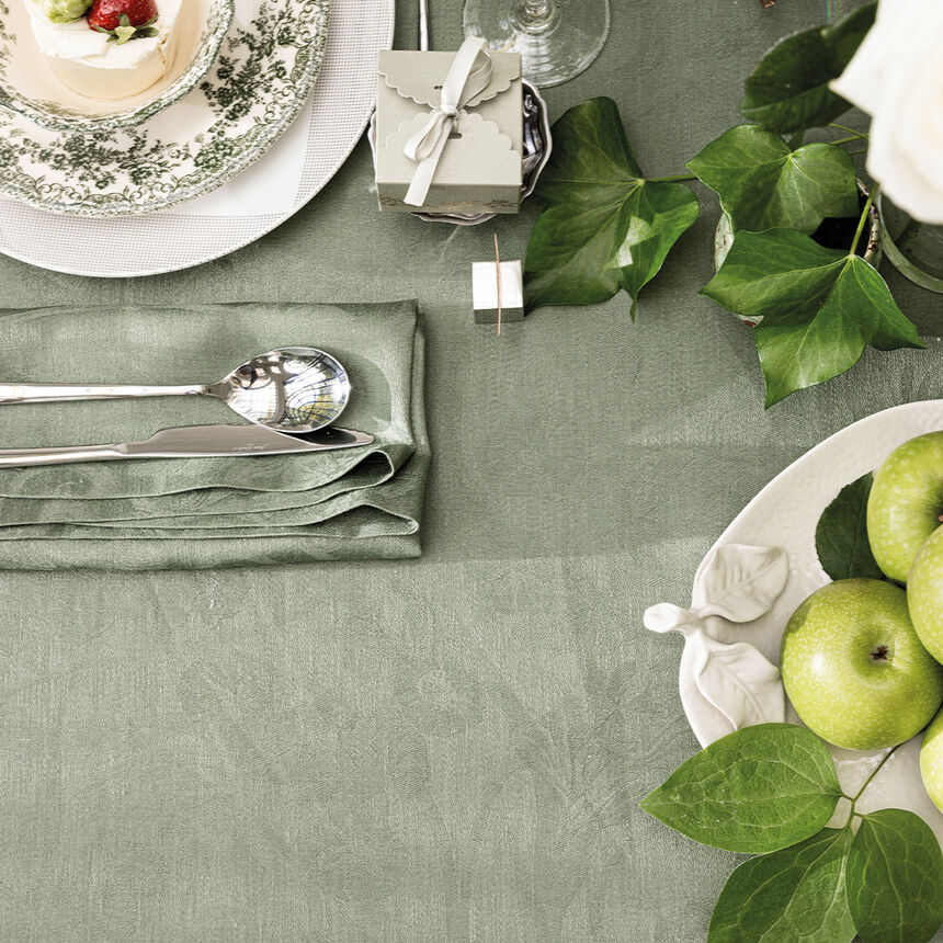 Tovaglia Tivoli Verveine 175x175 100% lino, , hi-res image number 4