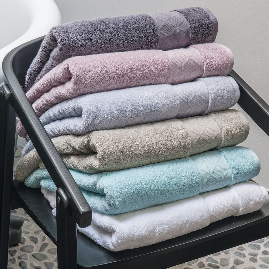 Ospite Caresse Voile gris&eacute; 30x50 100% cotone, , hi-res image number 3