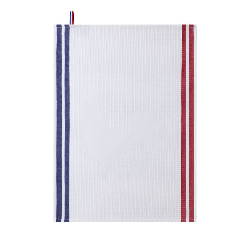 Asciugamano Coco-Rico Blanc 59x44 100% cotone, , hi-res image number 0