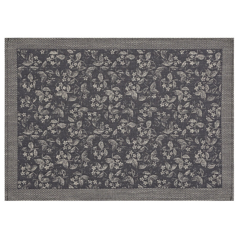 Set americano antimacchia Slow Life Mini Carbone 50x36 89% cotone / 11% lino, , hi-res image number 1