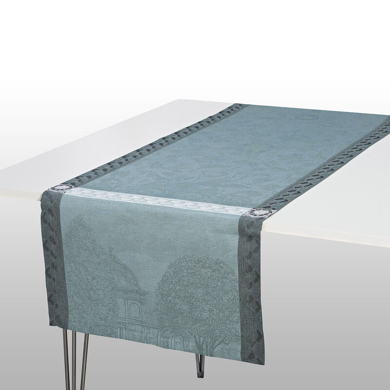 Striscia da tavola Symphonie Baroque Fumee 50x150 100% lino, , hi-res image number 0