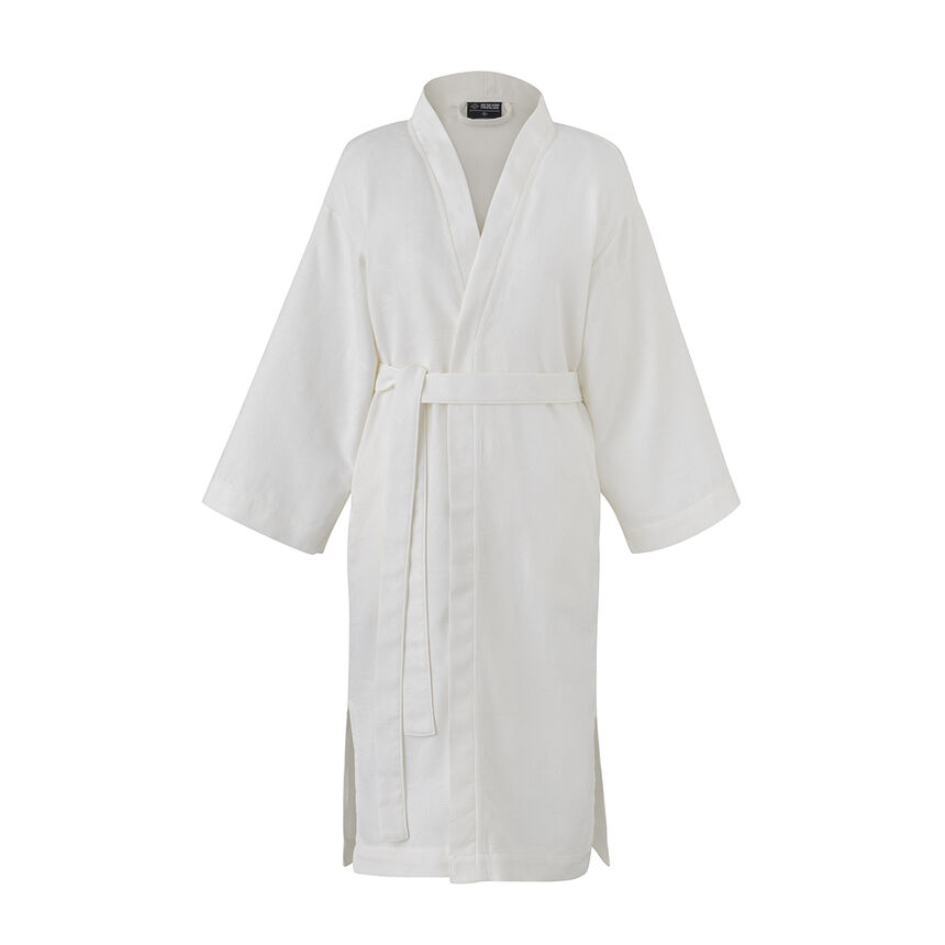 Kimono Pois de senteur Blanc S 100% cotone, , hi-res image number 0