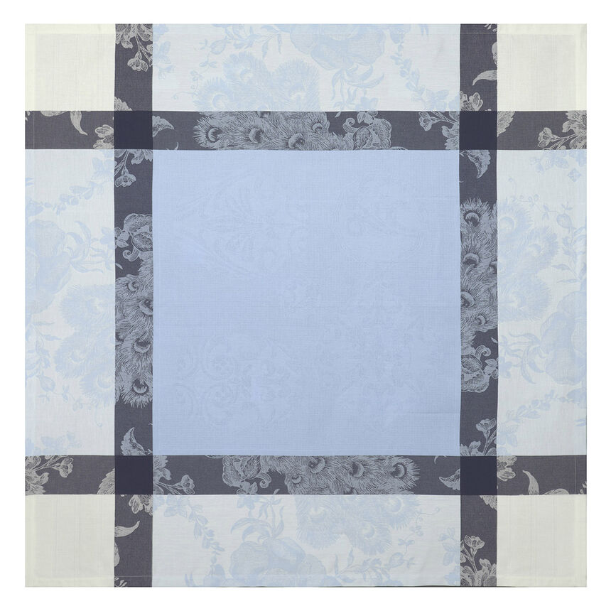 Tovaglia &Agrave; la Fran&ccedil;aise Eau 175x175 100% cotone, , hi-res image number 2