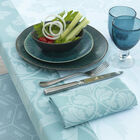 Tovaglia Syracuse Aqua 175x175 100% cotone, , hi-res image number 2