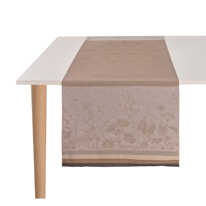 Striscia da tavola Instant Bucolique Chaton 50x150 100% lino, , hi-res image number 0