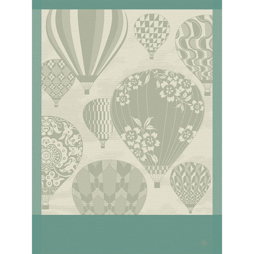 Strofinaccio Cappadoce Turquoise 60x80 100% cotone, , hi-res image number 0