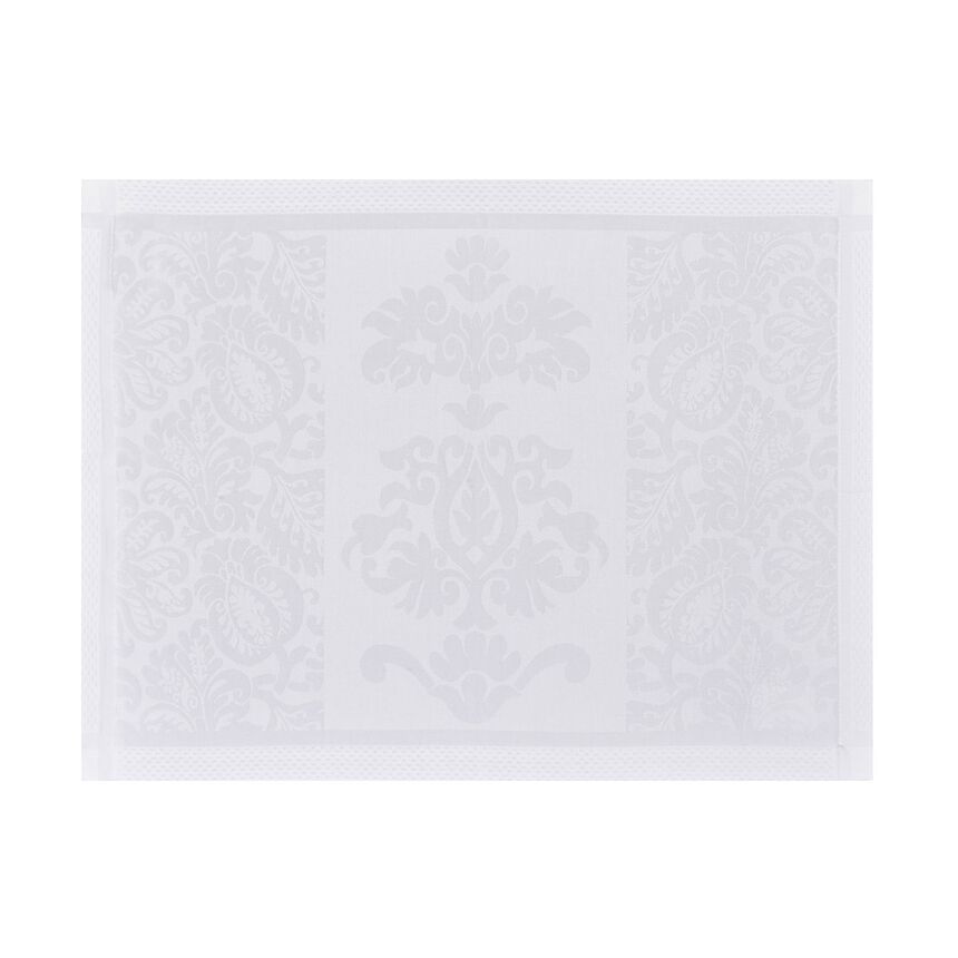 Set americano Siena Blanc Blanc 58x41 100% cotone, , hi-res image number 1