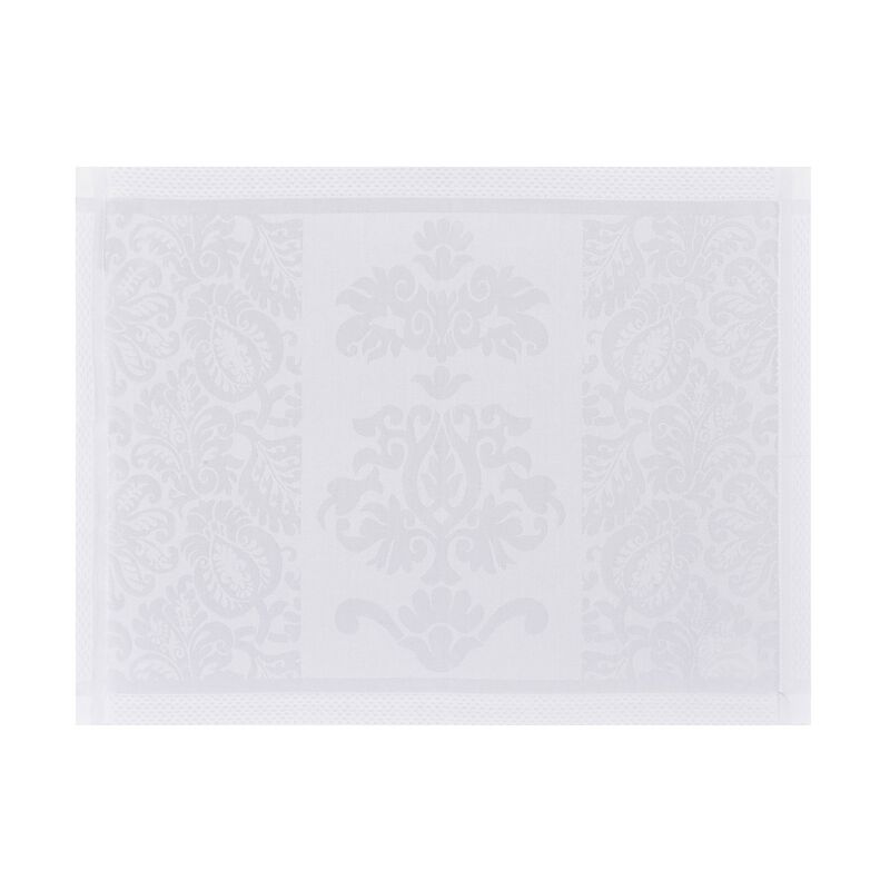 Set americano Siena Blanc Blanc 58x41 100% cotone, , hi-res image number 1