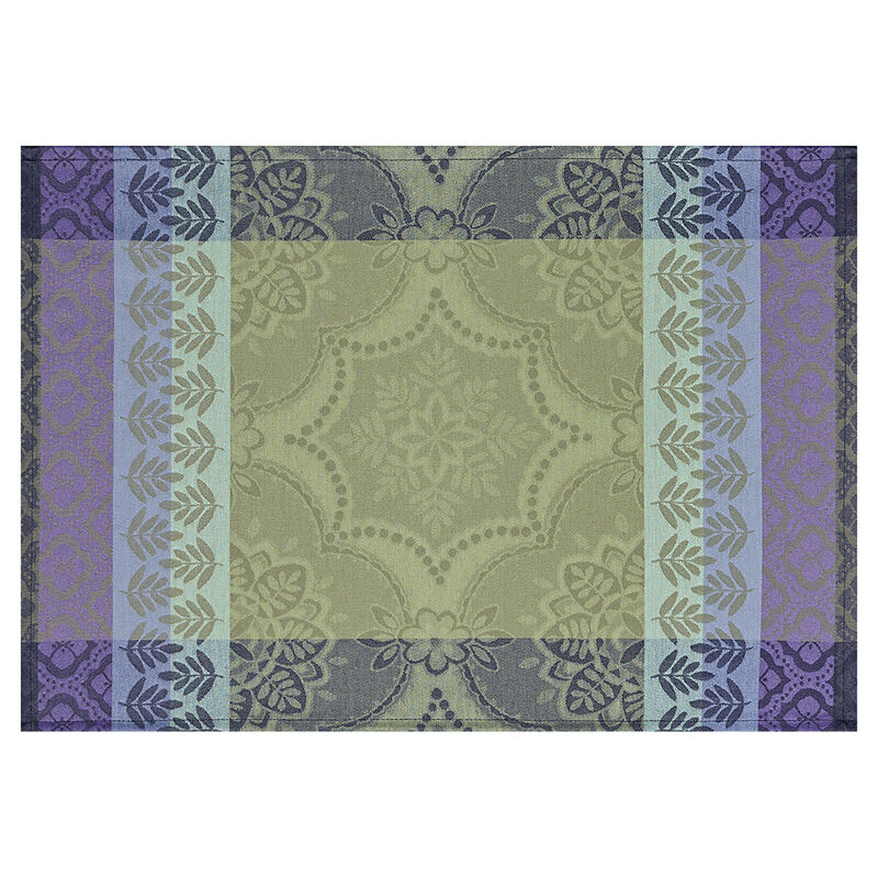 Set americano antimacchia Bastide Olive 52x38 100% cotone, , hi-res image number 0