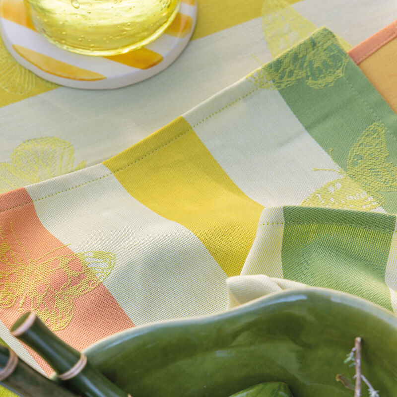 Tovagliolo Bal des papillons Citrus 50x50 100% cotone, , hi-res image number 4