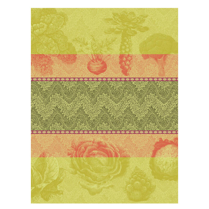 Strofinaccio Jardin des choux Brocoli 60x80 100% cotone, , hi-res image number 0