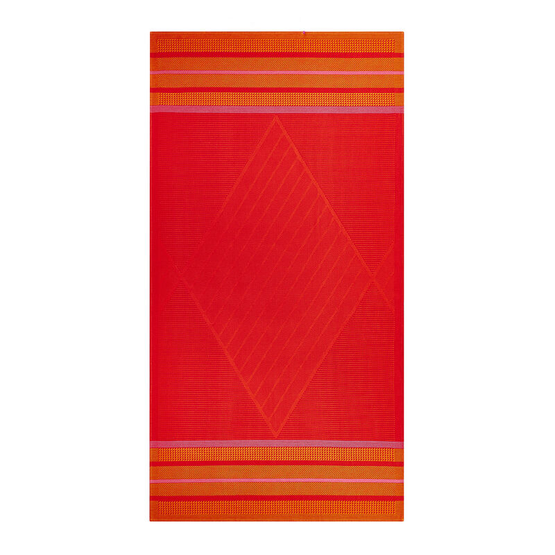Telo da spiaggia Sand Club Voile Corail 100x200 100% cotone, , hi-res image number 1