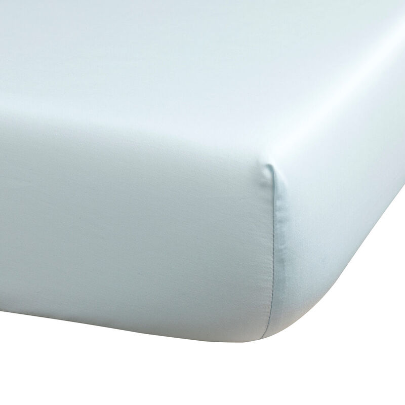 Lenzuolo Manuka Ciel 90X200X35 100% cotone, , hi-res