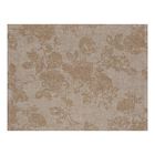 Set americano antimacchia Casual Flower Noisette 45x35 100% lino, rivestimento acrilico, , hi-res image number 1